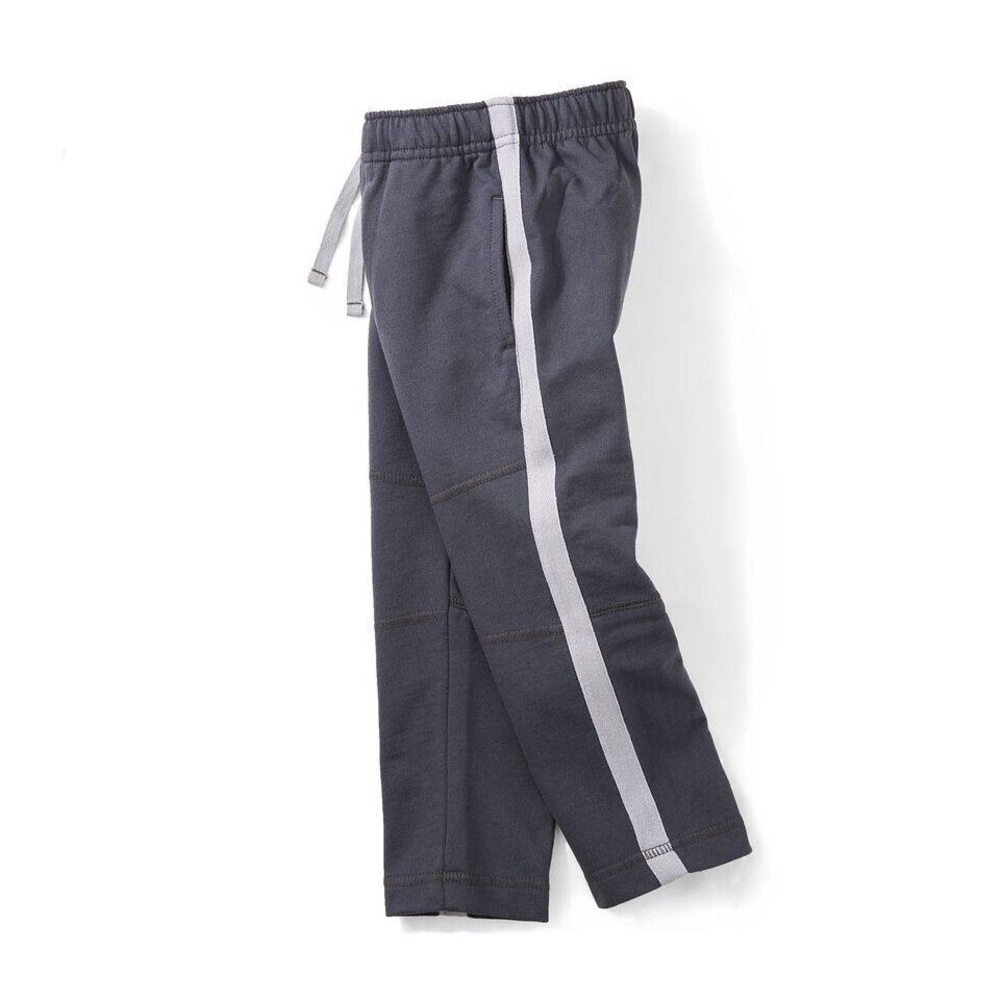NWT Tea Collection Coal Side Striped Sport Pants